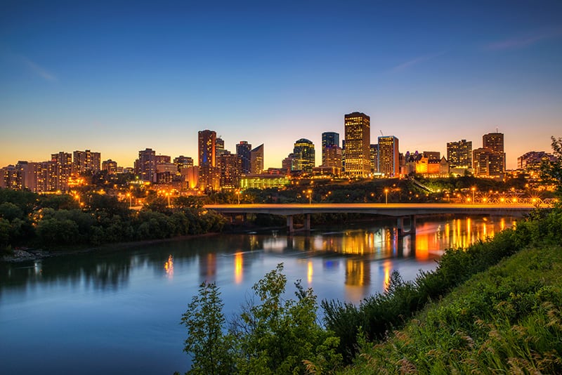 Edmonton skyline